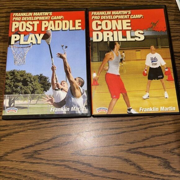 No Brand Other - DVD Set: Franklin Martin’s Pro Development Basketball Camp Cone Drills Post